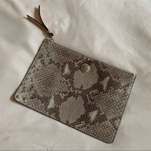 Authentic Coach Snakeskin Pouch